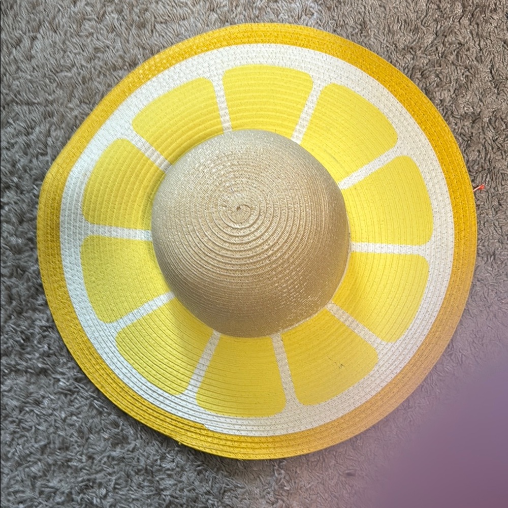 Lemon Sun Hat
